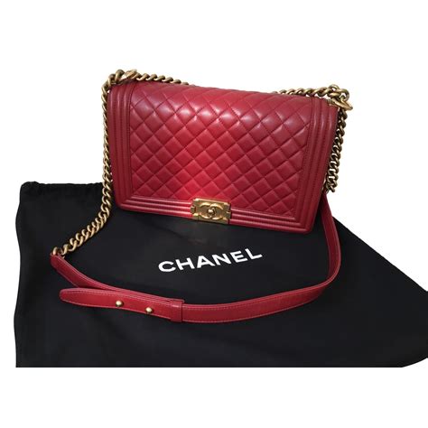 red boy chanel|coco Chanel bag.